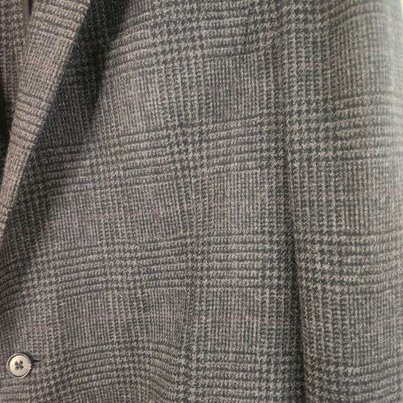 NEW Ralph Lauren Purple Label Blazer 46 R Hadley Hand Tailored Plaid Wool Jacket - Picture 11 of 16